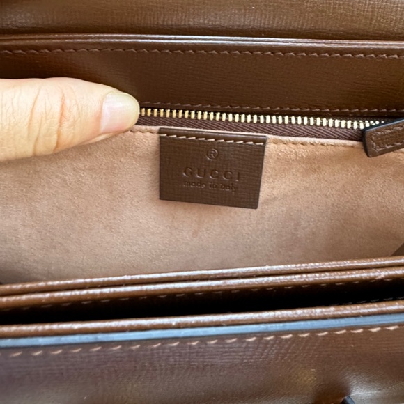 SOLD!!!! GUCCI Leather Horsebit 1955 Shoulder Bag in GUC!🔥 - Picture 3 of 16
